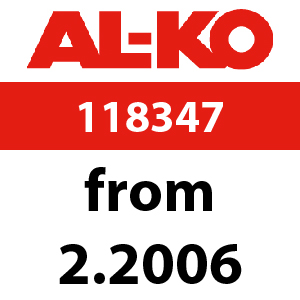 AL-KO T13-102 Lux HVC - 118347: from 2.2006