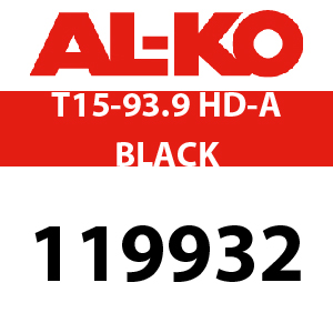 AL-KO T15-93.9 HD-A BLACK EDITION - 119932 - Ride On Mower Parts