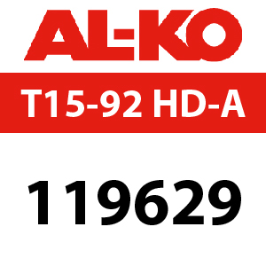 AL-KO T15-92 HD-A Edition - 119629 - Ride On Mower Parts