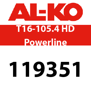 AL-KO T16-105.4 HD Powerline - 119351 - Ride On Mower Parts