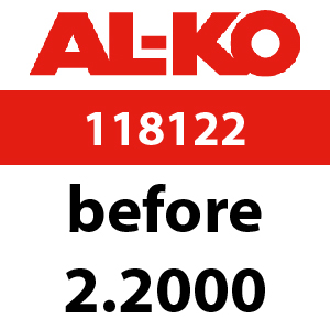 AL-KO T16-102 HVC - 118122: before 2.2000