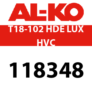 AL-KO T18-102 HDE Lux HVC - 118348 - Ride On Mower Parts