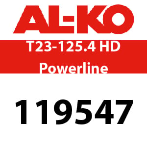 AL-KO T23-125.4 HD Powerline - 119547 - Ride On Mower Parts