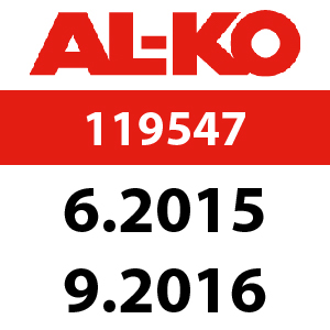 AL-KO T23-125.4 HD Powerline - 119547: 6.2015 - 9.2016