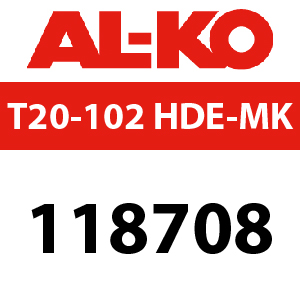 AL-KO T20-102 HDE-MK - 118708 - Ride On Mower Parts