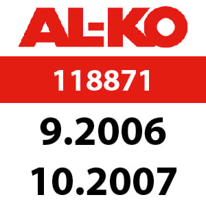 AL-KO T20-102 HDE Powerline - 118871: 9.2006 - 10.2007