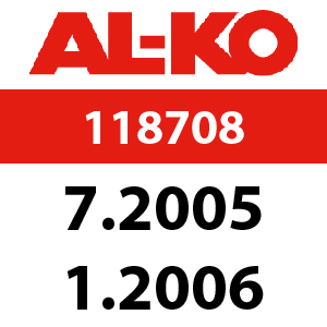 AL-KO T20-102 HDE-MK - 118708: 7.2005 - 1.2006