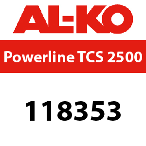 AL-KO Powerline TCS 2500 - 118353 - Chipper & Shredder Parts