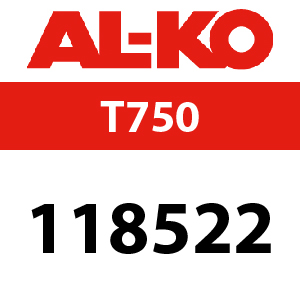 AL-KO Comfort T750 - 118522 - Ride On Mower Parts