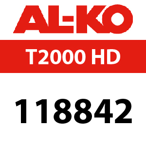 AL-KO Comfort T2000 HD - 118842 - Ride On Mower Parts