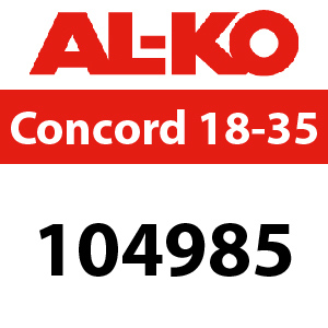 AL-KO Concord 18-35 - 104985 - Chipper & Shredder Parts