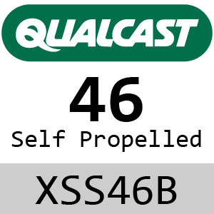 Qualcast 46cm Push Mower Briggs 450E Engine - XSS46B