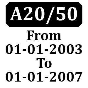 Countax A2050 From 01-01-2003 To 01-01-2007