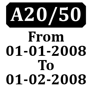 Countax A2050 From 01-01-2008 To 01-02-2008