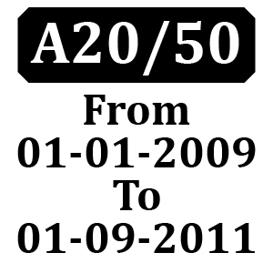 Countax A2050 From 01-01-2009 To 01-09-2011