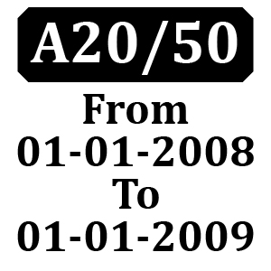 Countax A2050 From 01-01-2008 To 01-01-2009