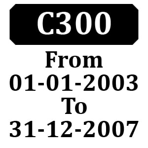 Countax C300 From 01-01-2003 To 31-12-2007