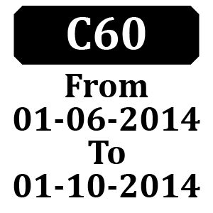 Countax C60 From 01-06-2014 To 01-10-2014