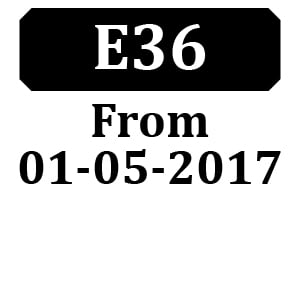 Countax E36 From 01-05-2017