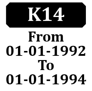 Countax K14 Twin From 01-01-1992 To 01-01-1994