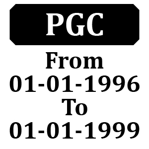 Countax C Series PGC From 01-01-1996 To 01-01-1999