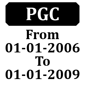 Countax C Series PGC From 01-01-2006 To 01-01-2009