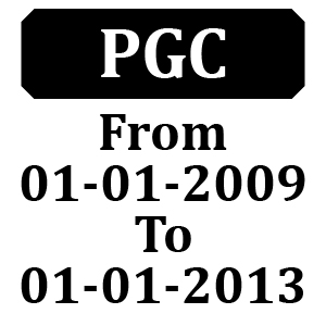 Countax C Series PGC From 01-01-2009 To 01-01-2013