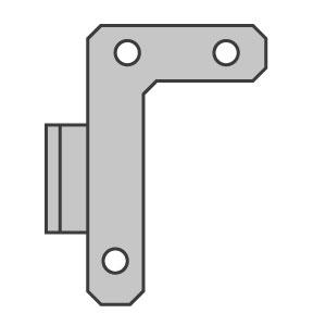 Ride On Mower Deck Lift Brackets, Linkages & Parts