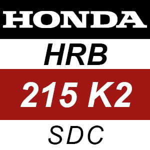 Honda HRB215K2 - SDC Rotary Mower Parts