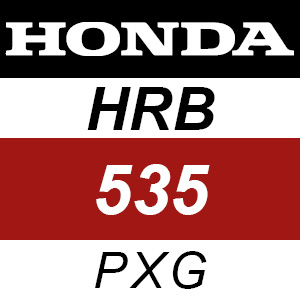 Honda HRB535 - PXG Rotary Mower Parts