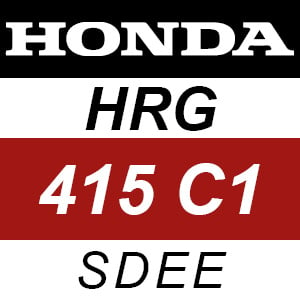 Honda HRG415C1 (IZY) - SDEE Rotary Mower Parts