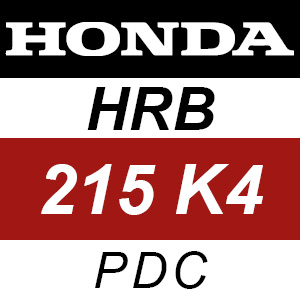 Honda HRB215K4 - PDC Rotary Mower Parts