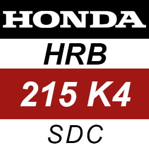 Honda HRB215K4 - SDC Rotary Mower Parts