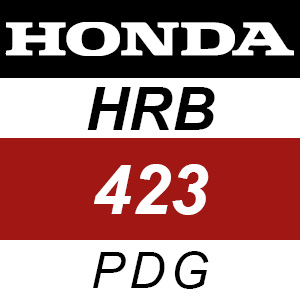 Honda HRB423 - PDG Rotary Mower Parts