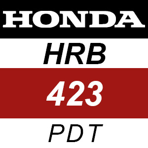 Honda HRB423 - PDT Rotary Mower Parts