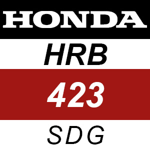 Honda HRB423 - SDG Rotary Mower Parts