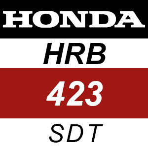 Honda HRB423 - SDT Rotary Mower Parts