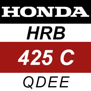 Honda HRB425C - QDEE Rotary Mower Parts