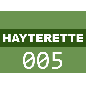 Hayter Hayterette - 005 (005-250907 - 005-999999)