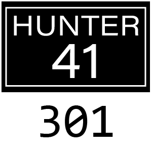 Hayter Hunter 41 AD - 301 (301002500 - 301099999)