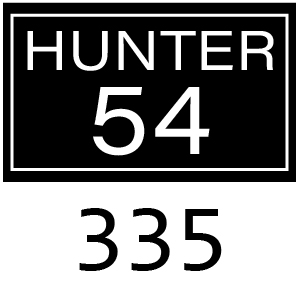 Hunter 54 - 335 Series