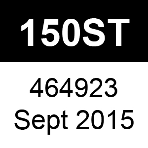 Masport 150ST - 464923 - Sept 2015 Parts