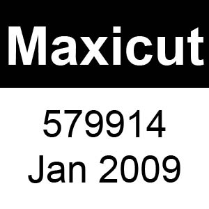 Masport Maxicut - 579914 - Jan 2009 Parts