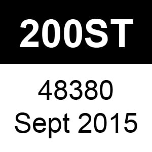 Masport 200ST - 48380 - Sept 2015 Parts