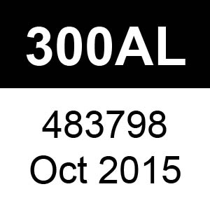 Masport 300AL - 483798 - Oct 2015 Parts