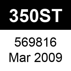 Masport 350ST - 569816 - Mar 2009 Parts