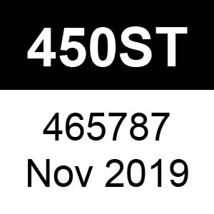 Masport 450ST - 465787 - Nov 2019 Parts