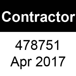 Masport Contractor - 478751 - Apr 2017 Parts