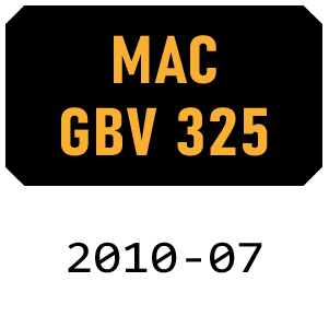 McCulloch MAC GBV325 - 2010-07 Blower Parts