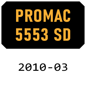 McCulloch Promac - 5553 SD - 2010-03 Rotary Mower Parts